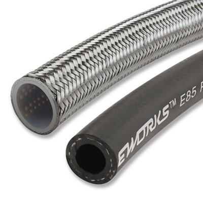 raceworks braided PTFE e85 hose