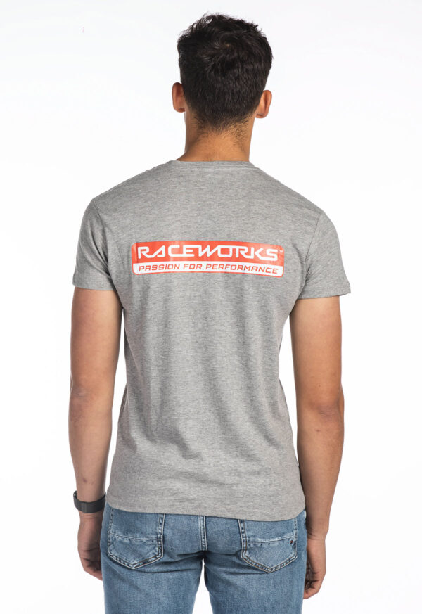 official raceworks merchandise t-shirt short sleeve back