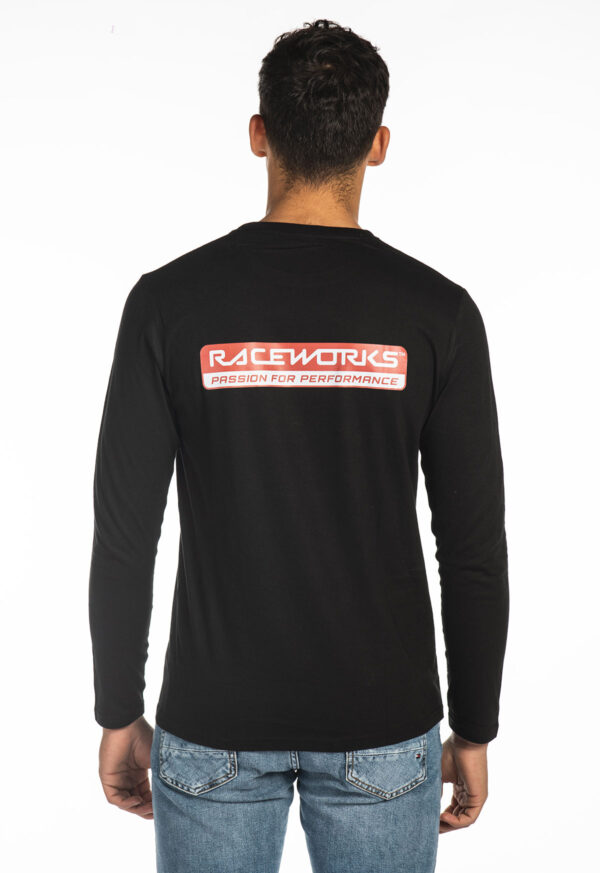 official raceworks-merchandise long sleeve t-shirt back