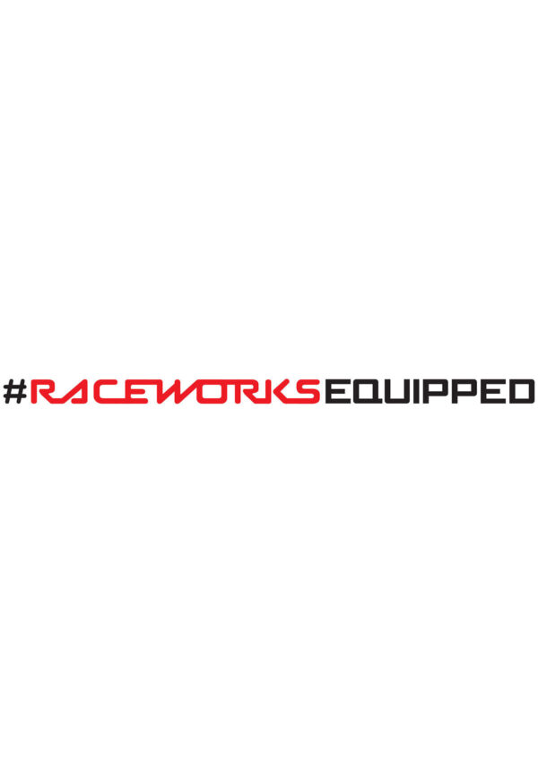 official raceworks merchandise sticker