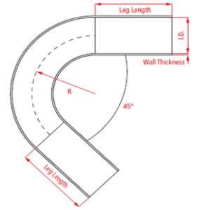 Alu Tube 135deg